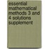 Essential Mathematical Methods 3 And 4 Solutions Supplement
