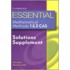 Essential Mathematical Methods Cas 1&2 Solutions Supplement