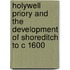 Holywell Priory And The Development Of Shoreditch To C 1600