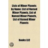 Lists Of Minor Planets By Name: List Of Named Minor Planets by Source Wikipedia