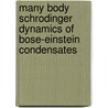 Many Body Schrodinger Dynamics Of Bose-Einstein Condensates door Kaspar Sakmann