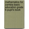 Mathematics For Zambia Basic Education Grade 6 Pupil's Book door Rhoda Mtande