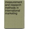 Measurement And Research Methods In International Marketing door Marko Sarstedt