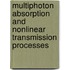 Multiphoton Absorption And Nonlinear Transmission Processes