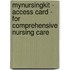 Mynursingkit - Access Card - For Comprehensive Nursing Care