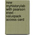 New Myhistorylab With Pearson Etext - Valuepack Access Card