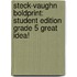 Steck-Vaughn Boldprint: Student Edition Grade 5 Great Idea!