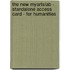 The New Myartslab - Standalone Access Card - For Humanities