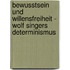Bewusstsein Und Willensfreiheit - Wolf Singers Determinismus
