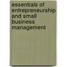 Essentials Of Entrepreneurship And Small Business Management door Norman Scarborough