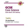 Gcse Core Science Ocr Gateway Workbook Foundation The Basics door Richards Parsons