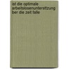 Ist Die Optimale Arbeitslosenuntersttzung Ber Die Zeit Falle by Martin Mühlberg