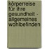 Körperreise Für Ihre Gesundheit - Allgemeines Wohlbefinden