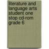 Literature and Language Arts Student One Stop Cd-rom Grade 6 door Henry A. Beers