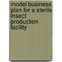 Model Business Plan For A Sterile Insect Production Facility