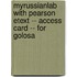 Myrussianlab With Pearson Etext -- Access Card -- For Golosa