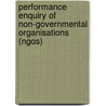Performance Enquiry Of Non-Governmental Organisations (Ngos) door Magdy El-Sanady