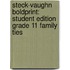 Steck-Vaughn Boldprint: Student Edition Grade 11 Family Ties