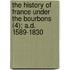 The History Of France Under The Bourbons (4); A.D. 1589-1830