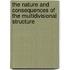 The Nature And Consequences Of The Multidivisional Structure
