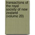 Transactions Of The Royal Society Of New Zealand (Volume 20)