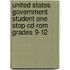 United States Government Student One Stop Cd-rom Grades 9-12