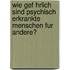 Wie Gef Hrlich Sind Psychisch Erkrankte Menschen Fur Andere?