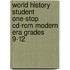 World History Student One-stop Cd-rom Modern Era Grades 9-12