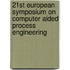 21St European Symposium On Computer Aided Process Engineering