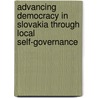 Advancing Democracy in Slovakia Through Local Self-Governance by Peter McQuibban