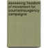 Assessing Freedom Of Movement For Counterinsurgency Campaigns