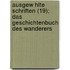 Ausgew Hlte Schriften (19); Das Geschichtenbuch Des Wanderers