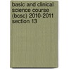 Basic And Clinical Science Course (Bcsc) 2010-2011 Section 13 door Christopher J. Rapuano