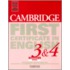 Cambridge First Certificate In English 3 And 4 Teacher's Book
