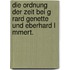 Die Ordnung Der Zeit Bei G Rard Genette Und Eberhard L Mmert.