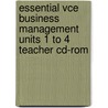 Essential Vce Business Management Units 1 To 4 Teacher Cd-Rom by Julie Cain