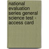 National Evaluation Series General Science Test - Access Card door Pearson Teacher Education