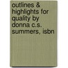 Outlines & Highlights For Quality By Donna C.S. Summers, Isbn by Cram101 Textbook Reviews