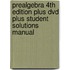 Prealgebra 4th Edition Plus Dvd Plus Student Solutions Manual