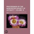 Proceedings Of The Worcester Society Of Antiquity (Volume 19)