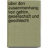 Uber Den Zusammenhang Von Gehirn, Gesellschaft Und Geschlecht