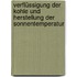 Verflüssigung Der Kohle Und Herstellung Der Sonnentemperatur