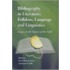 Bibliography In Literature, Folklore, Language And Linguistics