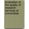 Evaluation Of The Quality Of Research Services At Universities by Khaled Benkrid