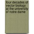 Four Decades Of Vector Biology At The University Of Notre Dame