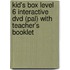 Kid's Box Level 6 Interactive Dvd (Pal) With Teacher's Booklet