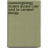 Masteringbiology Student Access Code Card For Campbell Biology