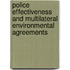 Police Effectiveness And Multilateral Environmental Agreements