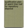 Qualification Plan Of Spent Triso Fuel For Repository Disposal by Joshua Peterson