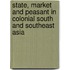 State, Market And Peasant In Colonial South And Southeast Asia